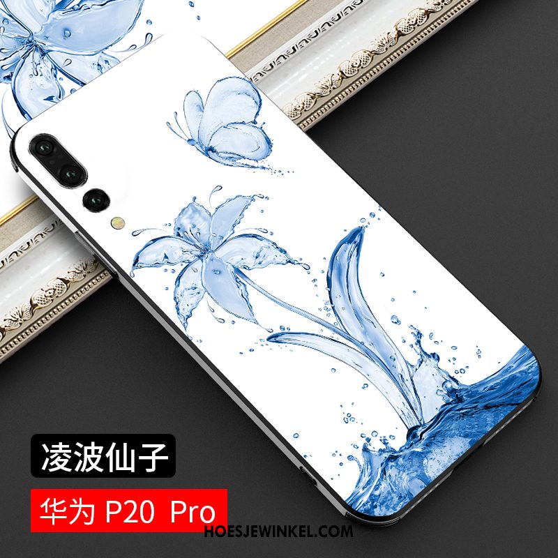 Huawei P20 Pro Hoesje Hoes Roze High End, Huawei P20 Pro Hoesje Mobiele Telefoon Hard