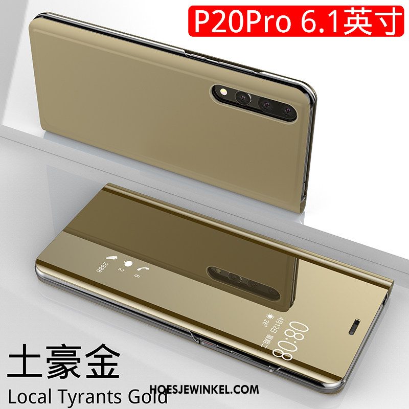 Huawei P20 Pro Hoesje Mobiele Telefoon Driedimensionaal Trendy Merk, Huawei P20 Pro Hoesje Spiegel All Inclusive