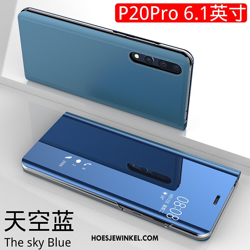 Huawei P20 Pro Hoesje Mobiele Telefoon Driedimensionaal Trendy Merk, Huawei P20 Pro Hoesje Spiegel All Inclusive