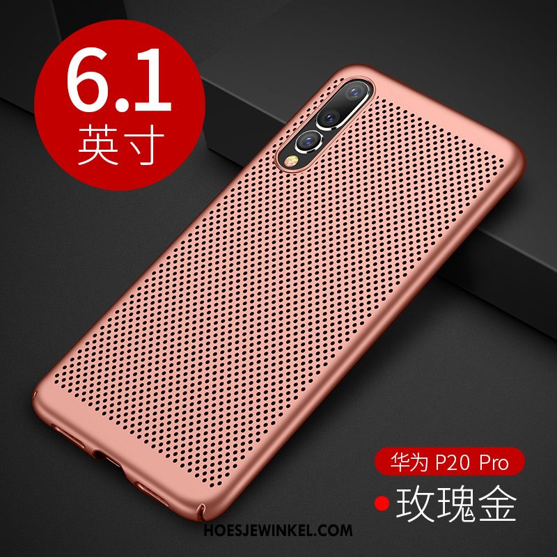 Huawei P20 Pro Hoesje Mobiele Telefoon Schrobben Ademend, Huawei P20 Pro Hoesje Trend Hoes