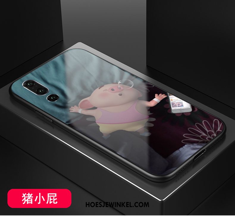 Huawei P20 Pro Hoesje Mobiele Telefoon Zacht Bescherming, Huawei P20 Pro Hoesje Anti-fall Groen