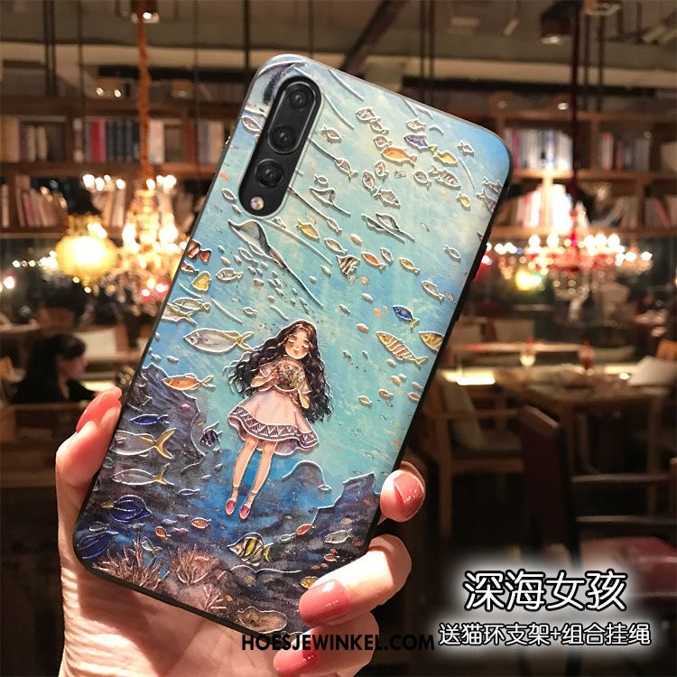 Huawei P20 Pro Hoesje Mooie Mobiele Telefoon Siliconen, Huawei P20 Pro Hoesje Trend Spotprent