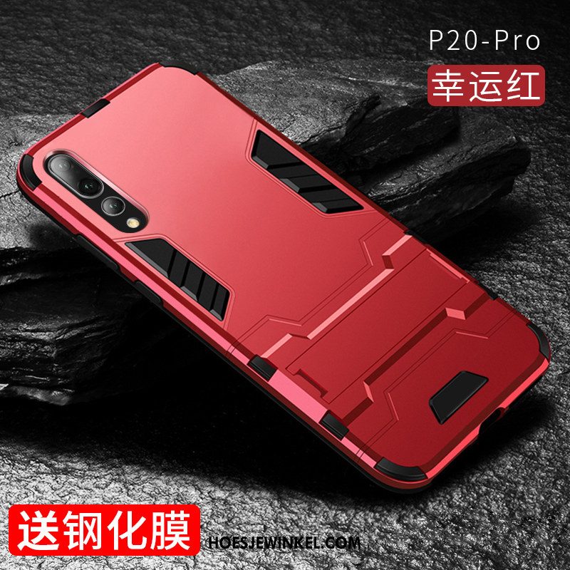 Huawei P20 Pro Hoesje Trend All Inclusive Achterklep, Huawei P20 Pro Hoesje Trendy Merk Bescherming