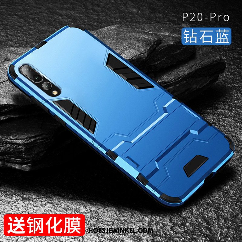 Huawei P20 Pro Hoesje Trend All Inclusive Achterklep, Huawei P20 Pro Hoesje Trendy Merk Bescherming