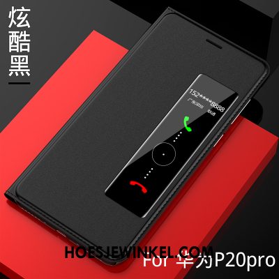 Huawei P20 Pro Hoesje Winterslaap Mobiele Telefoon Hoes, Huawei P20 Pro Hoesje Folio Bescherming