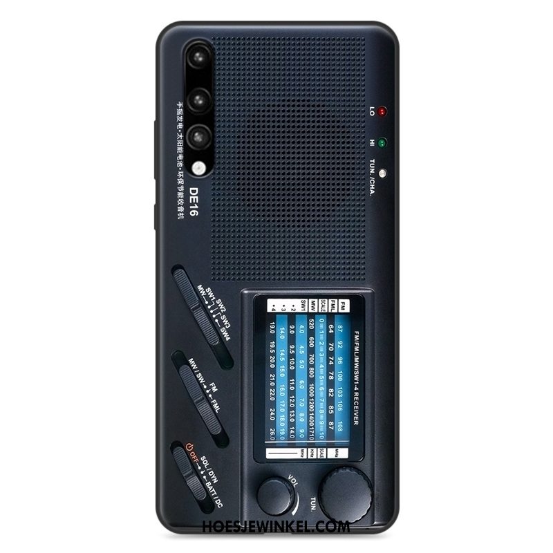 Huawei P20 Pro Hoesje Zacht Geel Bescherming, Huawei P20 Pro Hoesje Vintage Persoonlijk