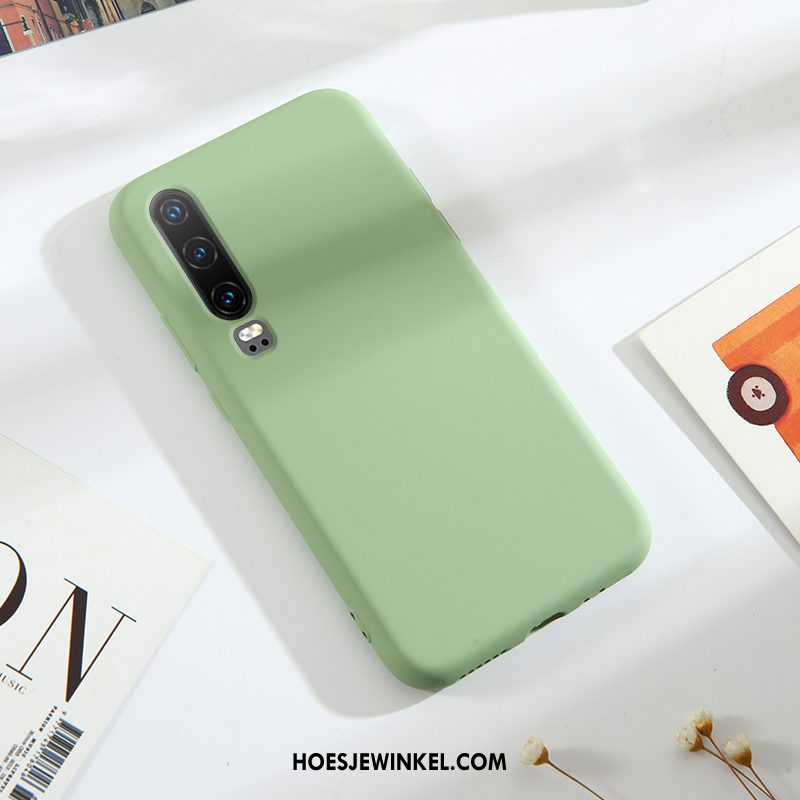 Huawei P30 Hoesje Anti-fall Grijs Hoes, Huawei P30 Hoesje Jeugd Mobiele Telefoon