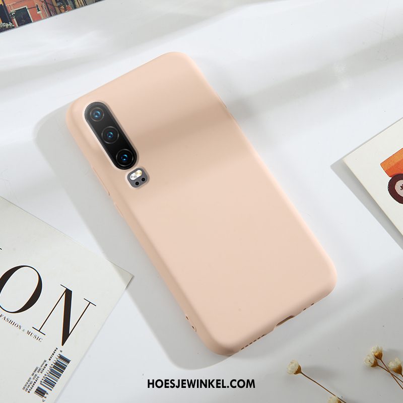 Huawei P30 Hoesje Anti-fall Grijs Hoes, Huawei P30 Hoesje Jeugd Mobiele Telefoon