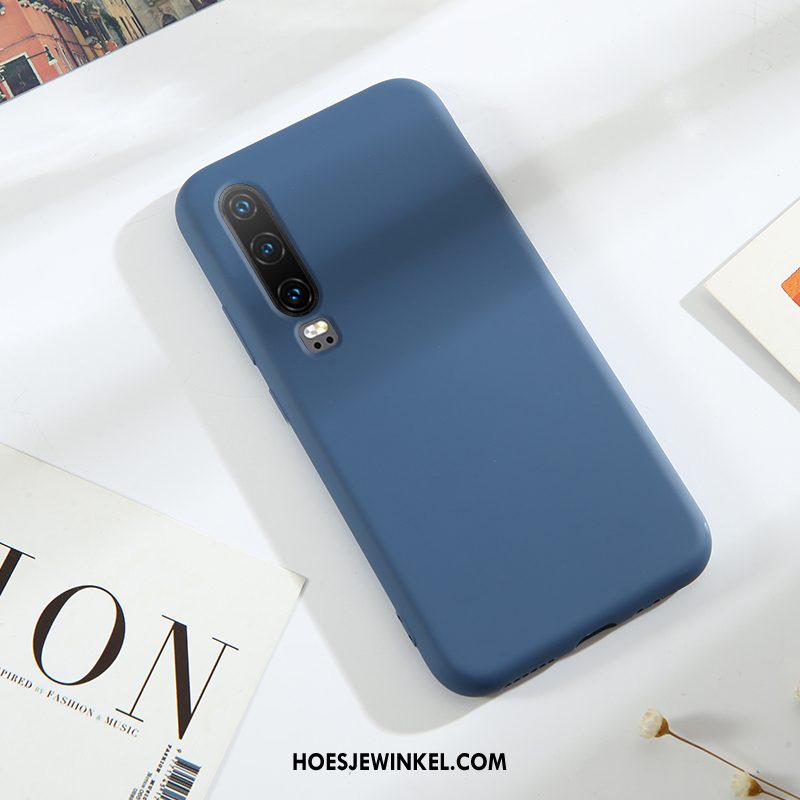 Huawei P30 Hoesje Anti-fall Grijs Hoes, Huawei P30 Hoesje Jeugd Mobiele Telefoon