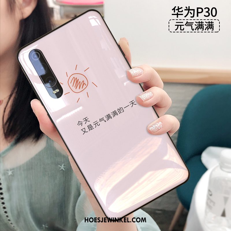 Huawei P30 Hoesje Bescherming Anti-fall Scheppend, Huawei P30 Hoesje All Inclusive Hoes