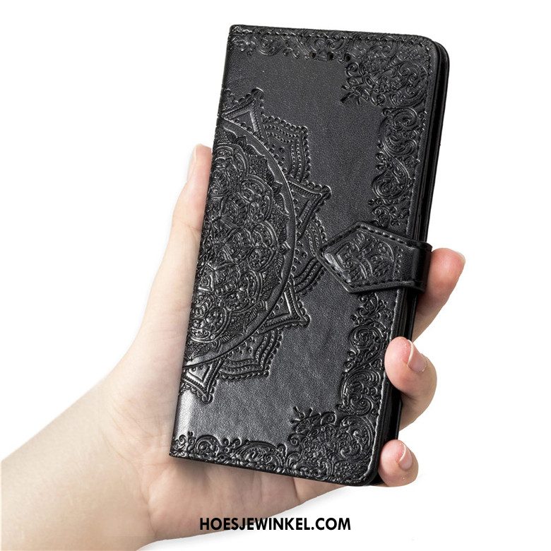 Huawei P30 Hoesje Bescherming Mobiele Telefoon Purper, Huawei P30 Hoesje Folio Trend