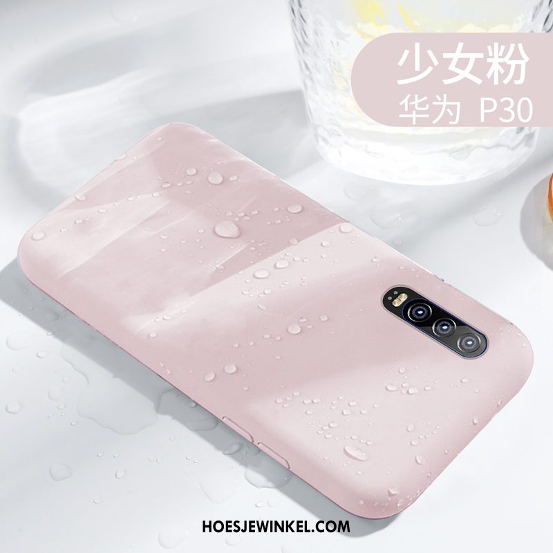 Huawei P30 Hoesje Dun Mobiele Telefoon Eenvoudige, Huawei P30 Hoesje Bescherming Zacht