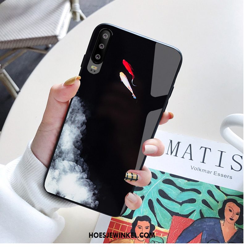 Huawei P30 Hoesje Gehard Glas Persoonlijk Bescherming, Huawei P30 Hoesje All Inclusive Scheppend