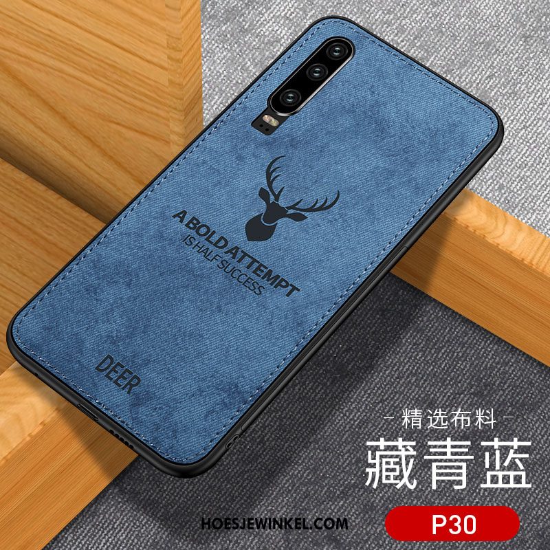 Huawei P30 Hoesje Hoes All Inclusive Persoonlijk, Huawei P30 Hoesje Dun Patroon