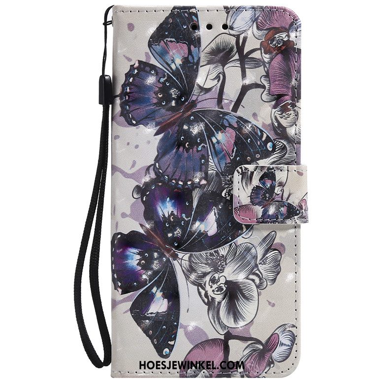 Huawei P30 Hoesje Hoes Leren Etui Mobiele Telefoon, Huawei P30 Hoesje Zacht Bescherming