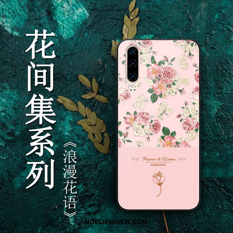 Huawei P30 Hoesje Mobiele Telefoon Zwart Licht, Huawei P30 Hoesje Lichte En Dun High End