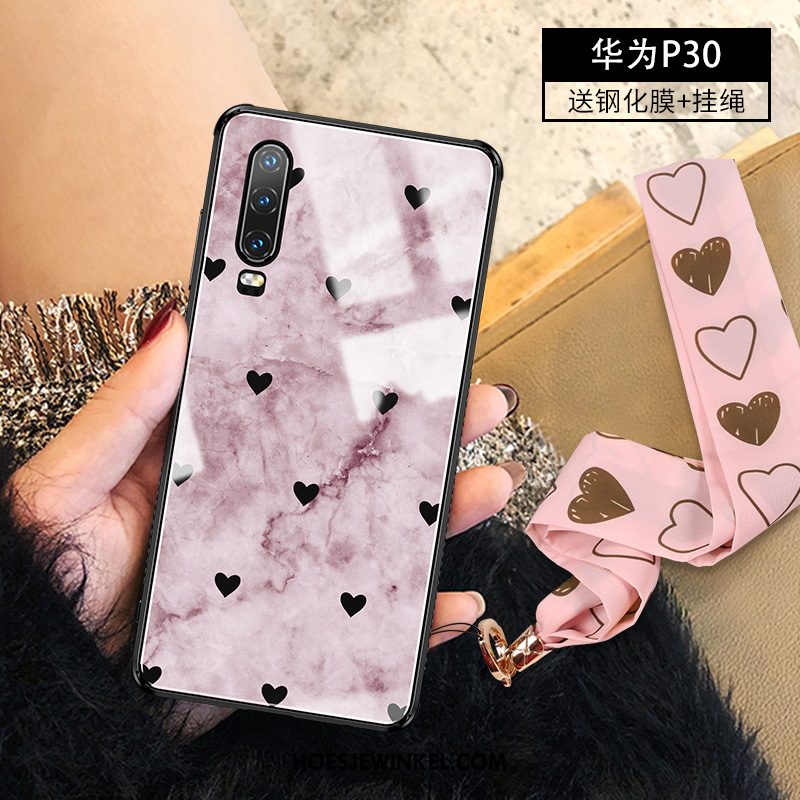 Huawei P30 Hoesje Siliconen High End Mode, Huawei P30 Hoesje Kwaliteit Elegante