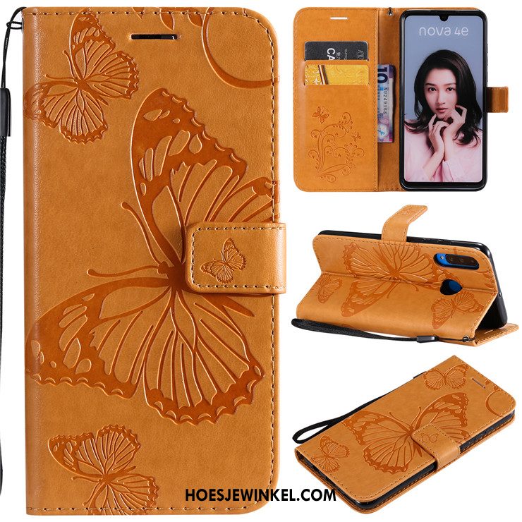 Huawei P30 Lite Hoesje Bescherming All Inclusive Mobiele Telefoon, Huawei P30 Lite Hoesje Siliconen Rose Goud