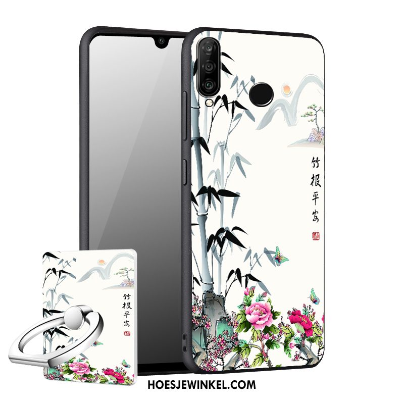 Huawei P30 Lite Hoesje Blauw Zacht Mobiele Telefoon, Huawei P30 Lite Hoesje Anti-fall Schrobben