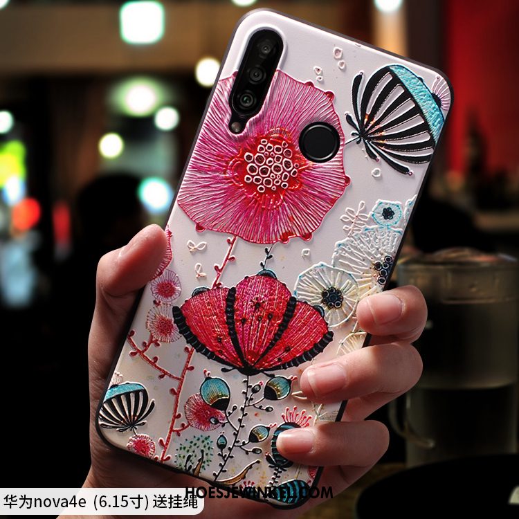 Huawei P30 Lite Hoesje Hanger Scheppend Mobiele Telefoon, Huawei P30 Lite Hoesje Schrobben Dun