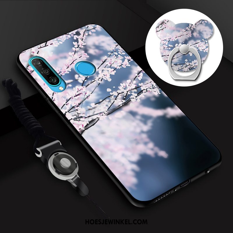 Huawei P30 Lite Hoesje Mobiele Telefoon Eenvoudige Skärmskydd, Huawei P30 Lite Hoesje Anti-fall Lichte En Dun