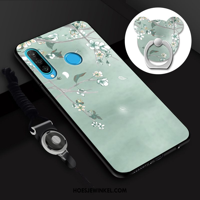 Huawei P30 Lite Hoesje Mobiele Telefoon Eenvoudige Skärmskydd, Huawei P30 Lite Hoesje Anti-fall Lichte En Dun