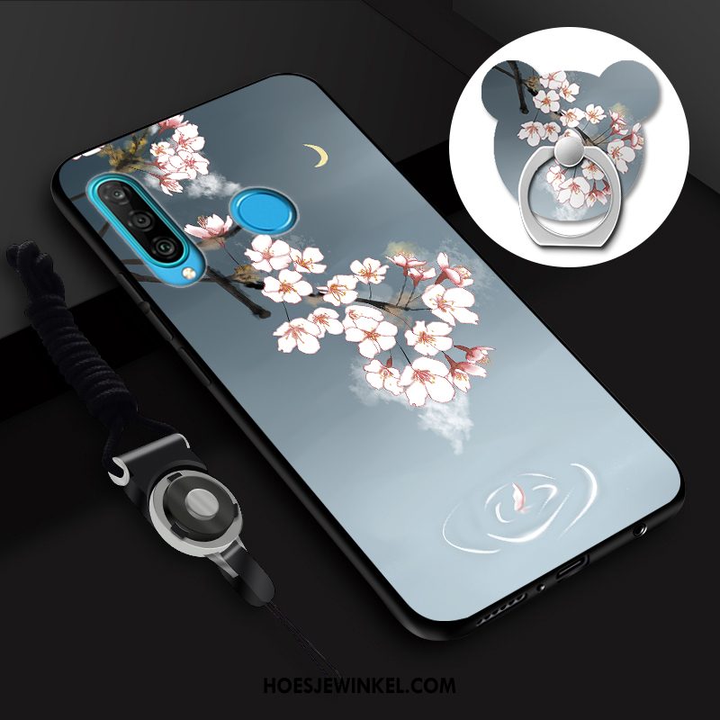 Huawei P30 Lite Hoesje Mobiele Telefoon Eenvoudige Skärmskydd, Huawei P30 Lite Hoesje Anti-fall Lichte En Dun