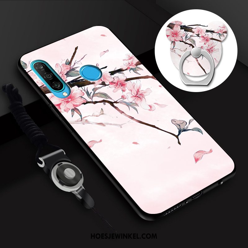 Huawei P30 Lite Hoesje Mobiele Telefoon Eenvoudige Skärmskydd, Huawei P30 Lite Hoesje Anti-fall Lichte En Dun