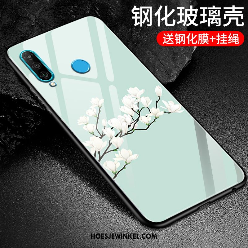 Huawei P30 Lite Hoesje Mobiele Telefoon Hoes Bescherming, Huawei P30 Lite Hoesje Groen