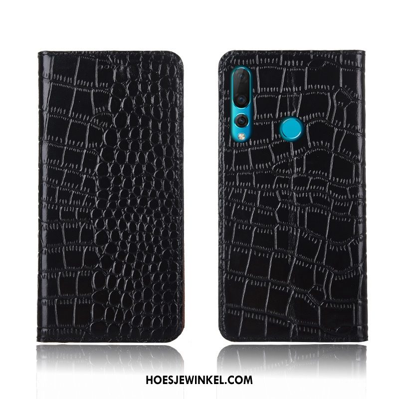 Huawei P30 Lite Hoesje Siliconen Blauw Mobiele Telefoon, Huawei P30 Lite Hoesje Clamshell Nieuw