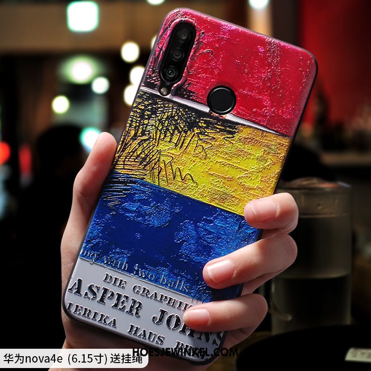 Huawei P30 Lite Hoesje Zacht Dun Mode, Huawei P30 Lite Hoesje Anti-fall Lovers