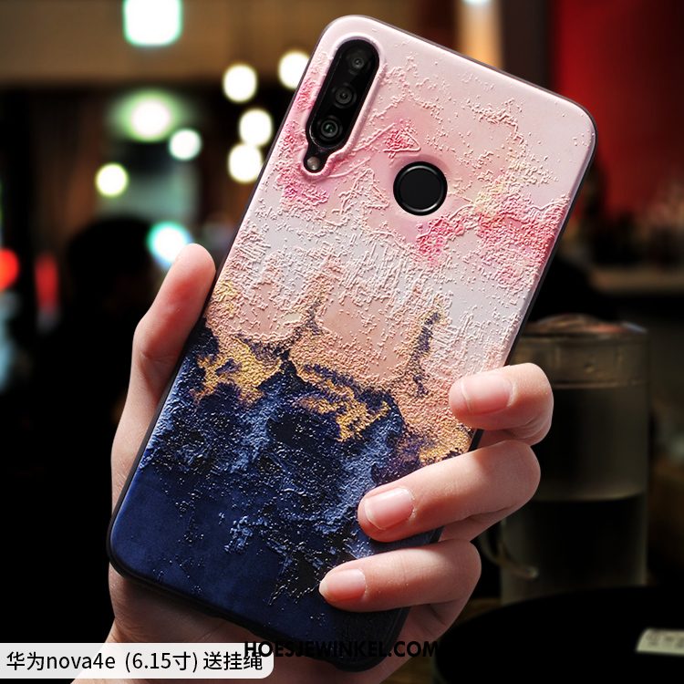 Huawei P30 Lite Hoesje Zacht Dun Mode, Huawei P30 Lite Hoesje Anti-fall Lovers