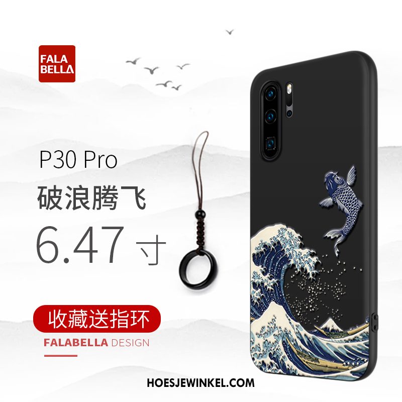 Huawei P30 Pro Hoesje Bescherming All Inclusive Anti-fall, Huawei P30 Pro Hoesje Hoes Siliconen