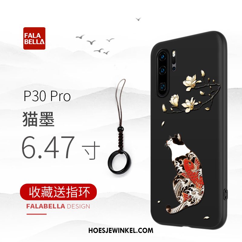 Huawei P30 Pro Hoesje Bescherming All Inclusive Anti-fall, Huawei P30 Pro Hoesje Hoes Siliconen