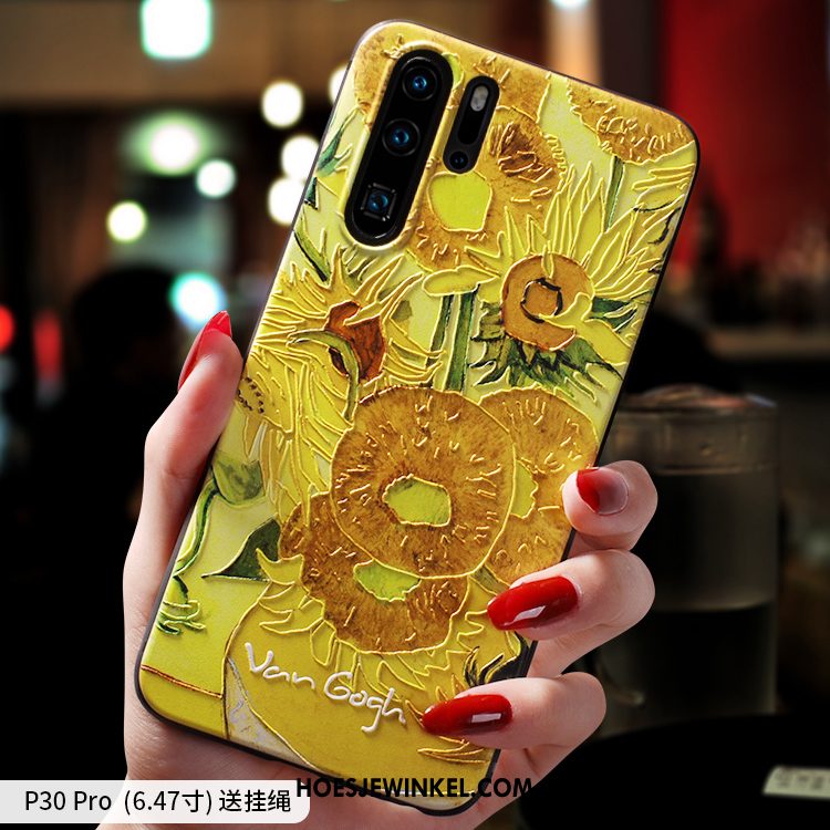 Huawei P30 Pro Hoesje Dun Bescherming Zacht, Huawei P30 Pro Hoesje Scheppend Hoes