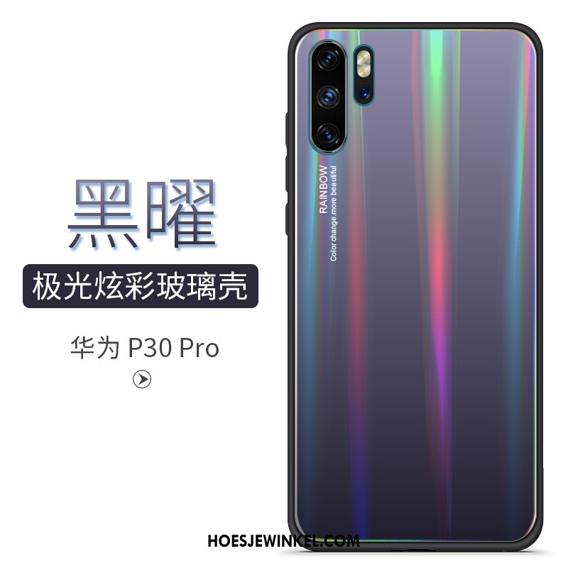 Huawei P30 Pro Hoesje Dun Net Red Spiegel, Huawei P30 Pro Hoesje High End Nieuw