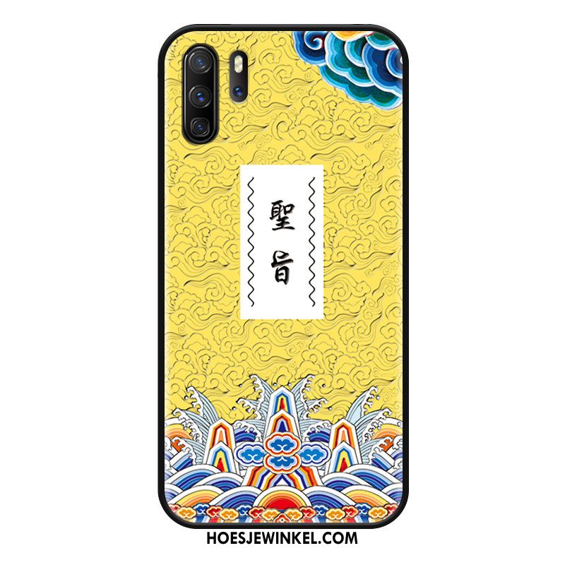 Huawei P30 Pro Hoesje Grappig Hoes Persoonlijk, Huawei P30 Pro Hoesje Schrobben Mobiele Telefoon