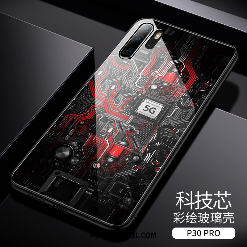 Huawei P30 Pro Hoesje Hoes Mobiele Telefoon Dun, Huawei P30 Pro Hoesje Purper Nieuw