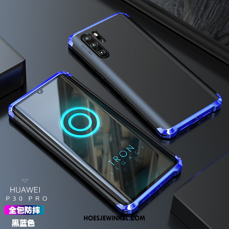 Huawei P30 Pro Hoesje Metaal Nieuw Hoes, Huawei P30 Pro Hoesje Mobiele Telefoon Bescherming