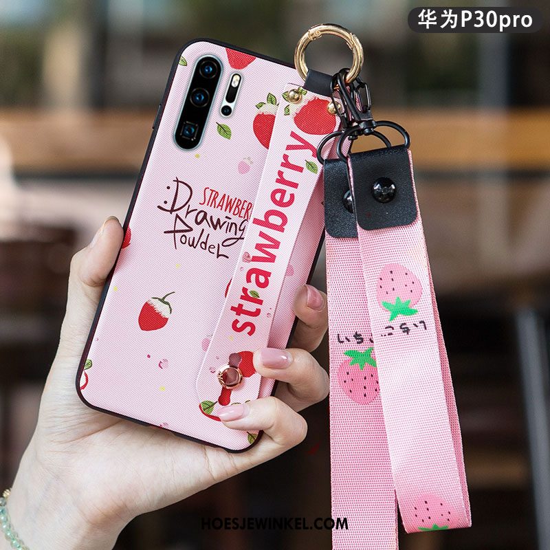 Huawei P30 Pro Hoesje Mini Siliconen Scheppend, Huawei P30 Pro Hoesje Anti-fall Bescherming