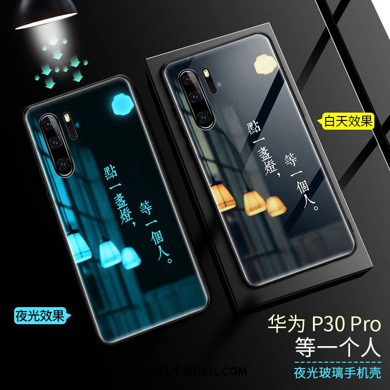 Huawei P30 Pro Hoesje Mobiele Telefoon Bescherming Glas, Huawei P30 Pro Hoesje Dun Trendy Merk