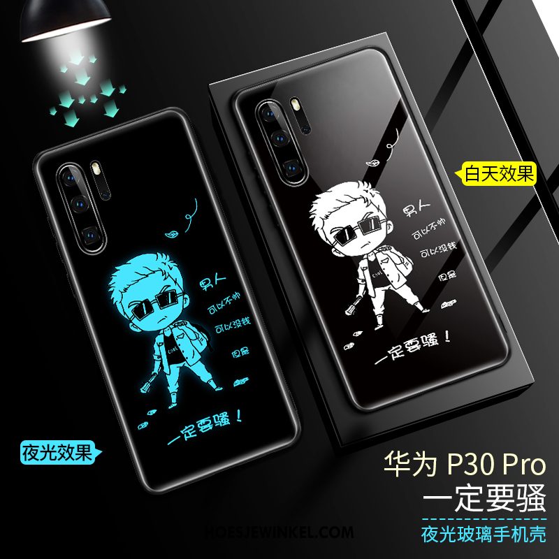 Huawei P30 Pro Hoesje Mobiele Telefoon Bescherming Glas, Huawei P30 Pro Hoesje Dun Trendy Merk