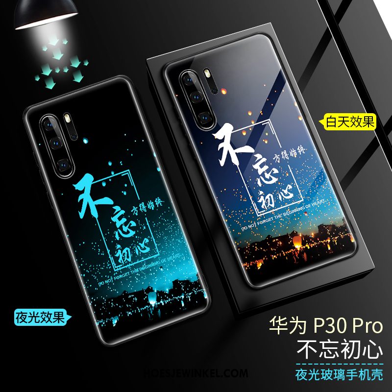 Huawei P30 Pro Hoesje Mobiele Telefoon Bescherming Glas, Huawei P30 Pro Hoesje Dun Trendy Merk