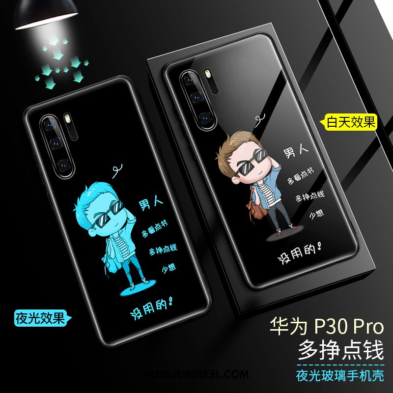 Huawei P30 Pro Hoesje Mobiele Telefoon Bescherming Glas, Huawei P30 Pro Hoesje Dun Trendy Merk