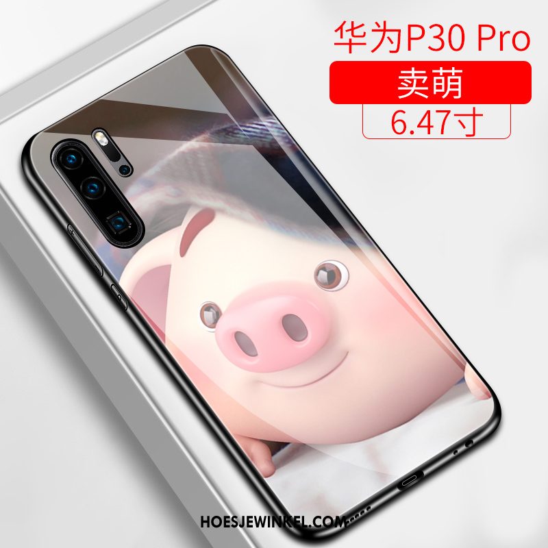 Huawei P30 Pro Hoesje Mooie Hoes Anti-fall, Huawei P30 Pro Hoesje Hard Scheppend