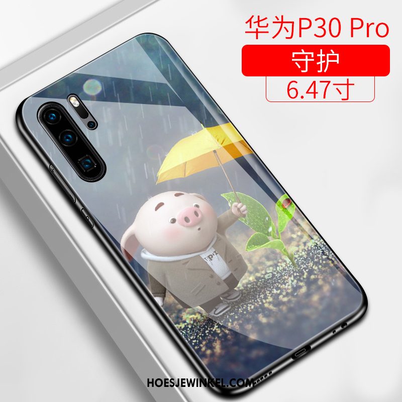 Huawei P30 Pro Hoesje Mooie Hoes Anti-fall, Huawei P30 Pro Hoesje Hard Scheppend