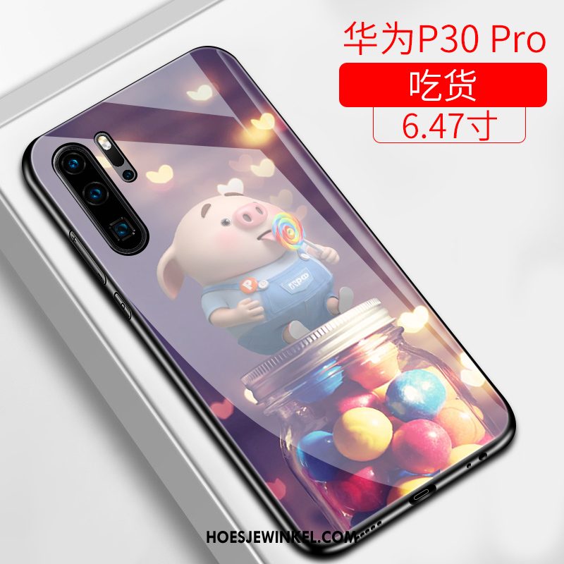 Huawei P30 Pro Hoesje Mooie Hoes Anti-fall, Huawei P30 Pro Hoesje Hard Scheppend