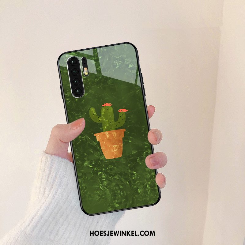 Huawei P30 Pro Hoesje Mooie Mobiele Telefoon Groen, Huawei P30 Pro Hoesje Bescherming Nieuw