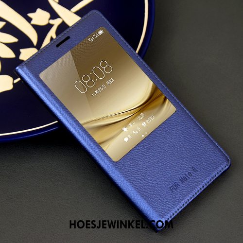 Huawei P30 Pro Hoesje Rose Goud Hoes Winterslaap, Huawei P30 Pro Hoesje Skärmskydd Mobiele Telefoon