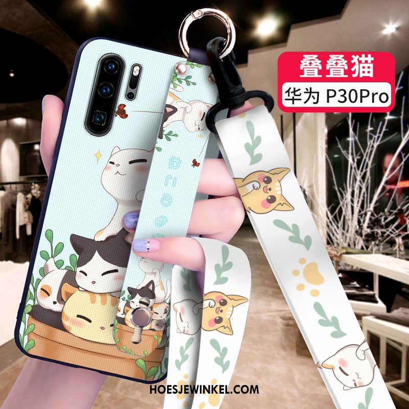 Huawei P30 Pro Hoesje Spotprent Scheppend Mobiele Telefoon, Huawei P30 Pro Hoesje Hoes Bescherming